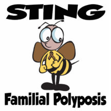 STING Polyposis familial (brun) Découpage En Acrylique