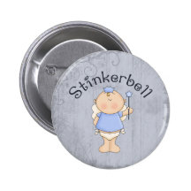 Stinkerbell Pinback Buttons