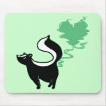 Stinky Love Skunk Mousepads