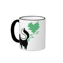 Stinky Love Skunk Mugs