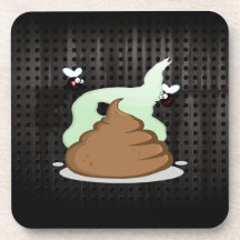 Stinky Poo; Grunge Coaster