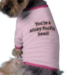 STINKY POO POO HEAD pet clothing