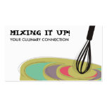 Stirring kitchen whisk cooking baking biz cards business cards