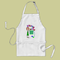 "Stitch Bitch" Knit Lovers Gifts--Stick Person aprons