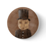 Stitch Top hat Pinback Buttons