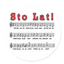 Sto Lat! Song Sticker