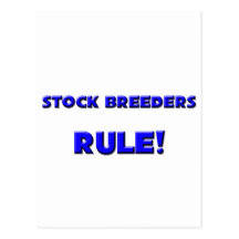 Stock Breeders Rule! Post Card