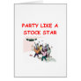 stock broker gifts t-shirts greeting card
