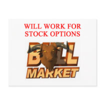 STOCK market cramer joke Post Cards