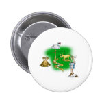 Stock Market Pinback Button