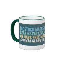 Stock Markets & Santa Claus Mug