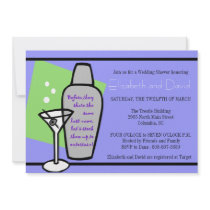 Stock the bar shower invitation