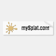 Stock Tournament Paintball - mySplat.com Bumper Sticker