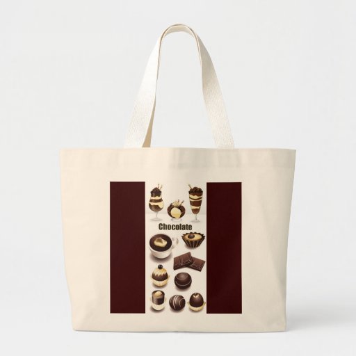 Stock Vectors - Chocolate Tote Bags