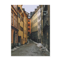 Stockholm Street Postcard