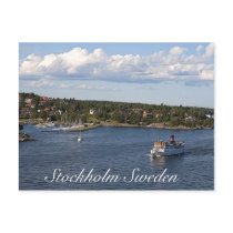 Stockholm Sweden Bay Postcards