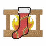 Stocking and Fireplace