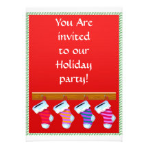 Stockings Invitation