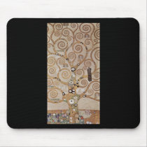 Stoclet Fries Tree Of Life Mouse Pad