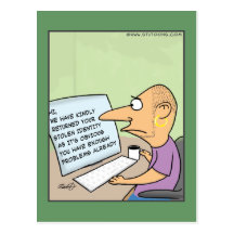 Stolen Identity Postcards