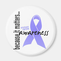 Stomach Cancer Awareness Fridge Magnets
