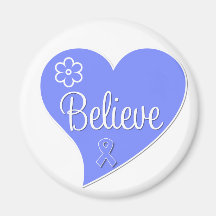 Stomach Cancer Believe Heart Magnet