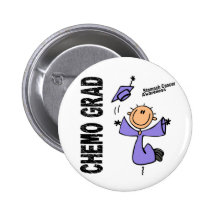 Stomach Cancer CHEMO GRAD 1 Button