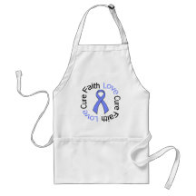 Stomach Cancer Faith Love Cure Apron