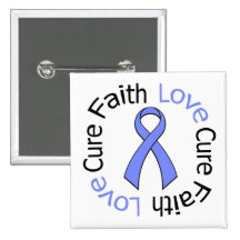 Stomach Cancer Faith Love Cure Pins