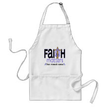 Stomach Cancer Faith Matters Cross 1 Apron