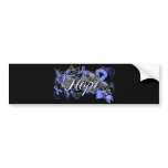 Stomach Cancer Hope Garden Ribbon Bumper Stickers