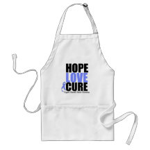 Stomach Cancer Hope Love Cure Apron