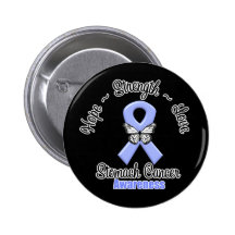 Stomach Cancer Hope Strength Love Pin