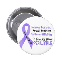 Stomach Cancer I Proudly Wear Periwinkle 1 Buttons