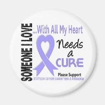 Stomach Cancer Needs A Cure 3 Refrigerator Magnets