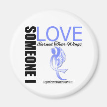Stomach Cancer Someone I Love Earned Their Wings Magnets