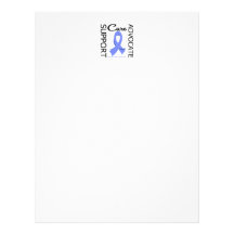 Stomach Cancer Support Advocate Cure Personalized Letterhead