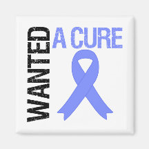 Stomach Cancer Wanted A Cure Refrigerator Magnet