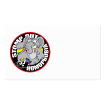 Stomp Out Homophobia Business Card