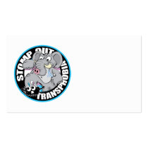 Stomp Out Transphobia Business Card Template