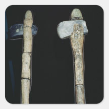 Stone Axes, prehistoric Square Stickers