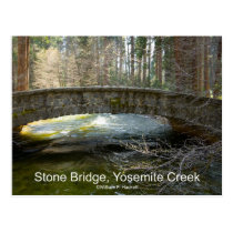 Stone Bridge Yosemite Creek April Torrent Products postcards