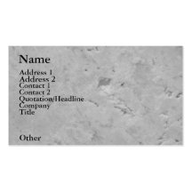 Stone Business Card