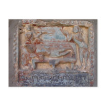Stone Carving Post Card