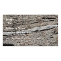 Stone Closeup Business Card Template