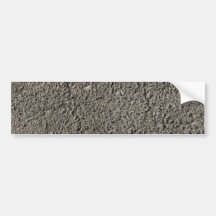 Stone Covered Bumper Sticker