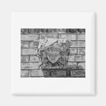 Stone faced fridge magnets