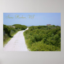 Stone Harbour Point Path Print