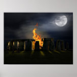 stone henge poster