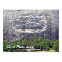 Stone Mountain Carving Stone Mountain Georgia 2 Postcards